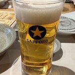 銀座 ハゲ天 銀座本店 - とりあえず生ビール