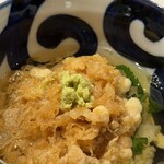 銀座 ハゲ天 - 締めの天茶漬け