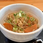 乙蕎麦 - とっても美味しい炊き込みご飯でした