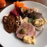 TRATTORIA L’abbuffata - 前菜盛り合わせ