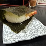 みすゞ庵 - 海苔はパリッとしていて、美味しくいただけますよー