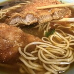 みすゞ庵 - カツも揚げたてでカレーが染みてますd(^_^o)