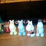 フィンランディア バー - フィンランドから生まれたムーミン。キャラクター人形が勢ぞろい。（2008/3月）