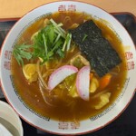 お食事処つるや - カレーラーメン