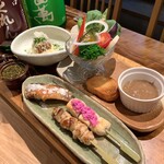くしや 鳥時々 - ディナー5品セット
