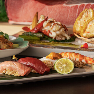 四季折々の恵みを携えた旬のネタや一品料理をご堪能ください。