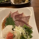 吟魚のはなれ  吟チロリ - ブリしゃぶポン酢と地だこのすり身揚げ