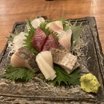 吟魚のはなれ  吟チロリ - 刺し盛り