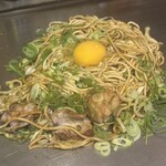 長田タンク筋 - ホル玉そば焼