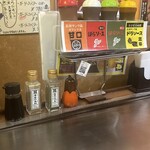 長田タンク筋 - ソース　薬味