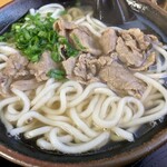はとや食堂 - 肉うどん