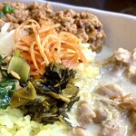 アリー コーヒー - ◎ランチセット　カレー三種盛り  12月初旬。