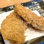 埼玉漁港 海鮮食堂 そうま水産 - ・ランチ鯵フライ（1尾）