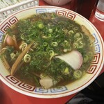 まるやま中華そば - 中華そば ネギトッピング