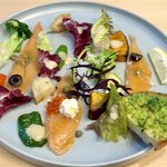 ワイン食堂 Yama - 選べる前菜のスモークサーモン