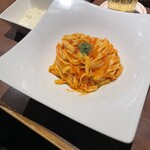 マルゴセカンド - アラビアータ（タリアテッレの生パスタに麺変更）