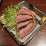 正起屋 - 自家製・京鴨のロース。６００円(税抜)