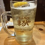 とんかつまるや - さり気なくメガも行っちゃう