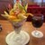 珈琲西武 - 料理写真:フルーツパフェドリンクセット2200円
