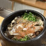 鉄板焼 Bon's - キアラと舞茸の炊き込みご飯