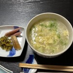 あか月 - 締めの雑炊