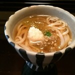 建仁寺 祇園 丸山 - 辛味大根ととろろ昆布のうどん