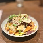 酒まる 寺田町店 - 10品目サラダ