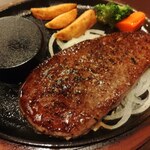 ステーキのあさくま - 料理写真:学生ハンバーグ