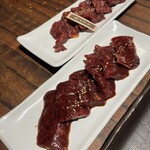 信州焼肉 NAMSAN - 馬ハラミ塩&タレ