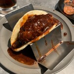 Blue Entrance Kitchen - 