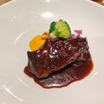 ル モンド グルマン - 猪肉の赤ワイン煮込み