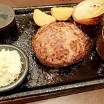手作りハンバーグ工房Toshi - たっぷり山わさびハンバーグランチ180g