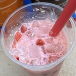 カスバ・フードコート - かき混ぜて飲むのが美味しいです♪