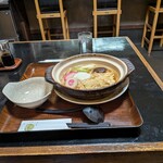 味処まつや - 12/9 鍋焼きうどん