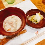 花くし - 京の酒粕  おじや  香の物セット