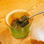 花くし - 京の酒粕  おじや   薬味