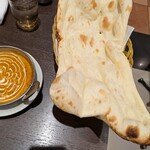 インド料理 ガンジス川  - カレーとナン