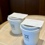 WOODBERRY COFFEE - ドリンク写真:カフェラッテ・アメリカ―ノ