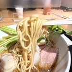 #新宿地下ラーメン - 麺も美味しかった！