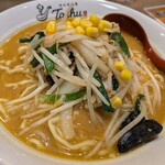 れんげ食堂 Toshu - 料理写真:野菜味噌ラーメン690円を期間限定 麺大盛100円が無料で