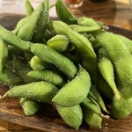 串かつ居酒屋 いちろう 2号店 - 茹でたての枝豆