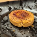 THE SUSHI りょうけん - あん肝は炙られていて日本酒との組み合わせが最高でした♪