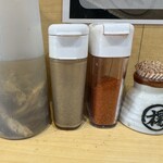 淳之助製麺所 - 卓上調味料