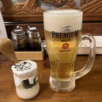 魚々家むてき - 海苔の佃煮が乗った突き出しの豆腐がとても美味しい！