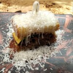 鉄板焼 grow - 名物A5黒毛和牛ハンバーガー