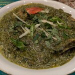 ナワブ - 2025.12・Palak Gosht 1650円