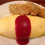 キッチン パンチ - 2014年12月9日のオムライス牡蠣フライのっけもり