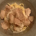 やまぐち - フカヒレのクリームパスタ