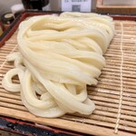 本格手打 もり家 - ツヤツヤのざるうどん