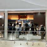 本格手打 もり家 - 退店後の並び風景